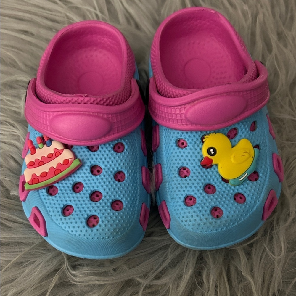 Vibrant Kids' Water Shoes with Fun Charms